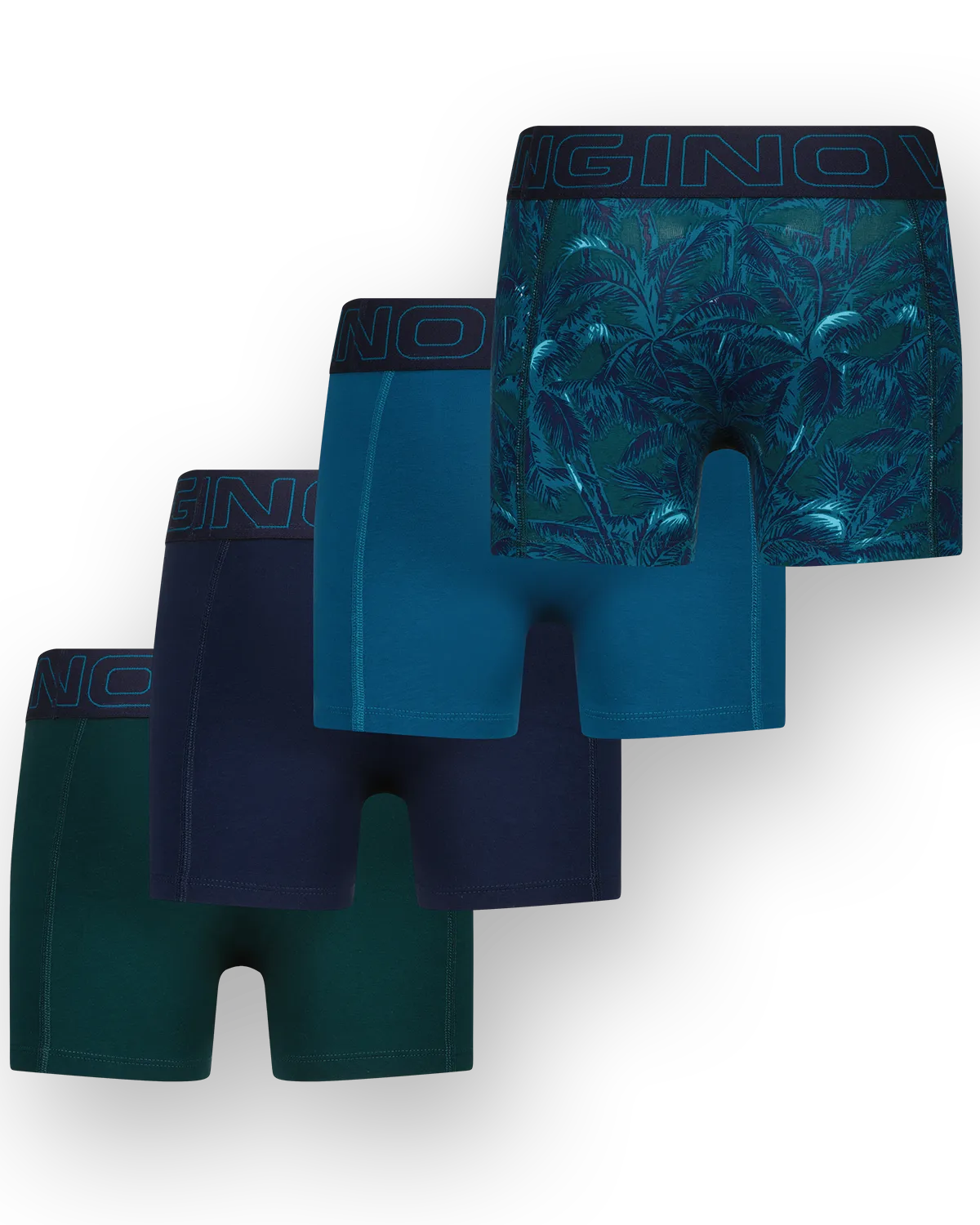 Vingino Boxer Set 4er Set - Palm Green - Dark Jungle Green