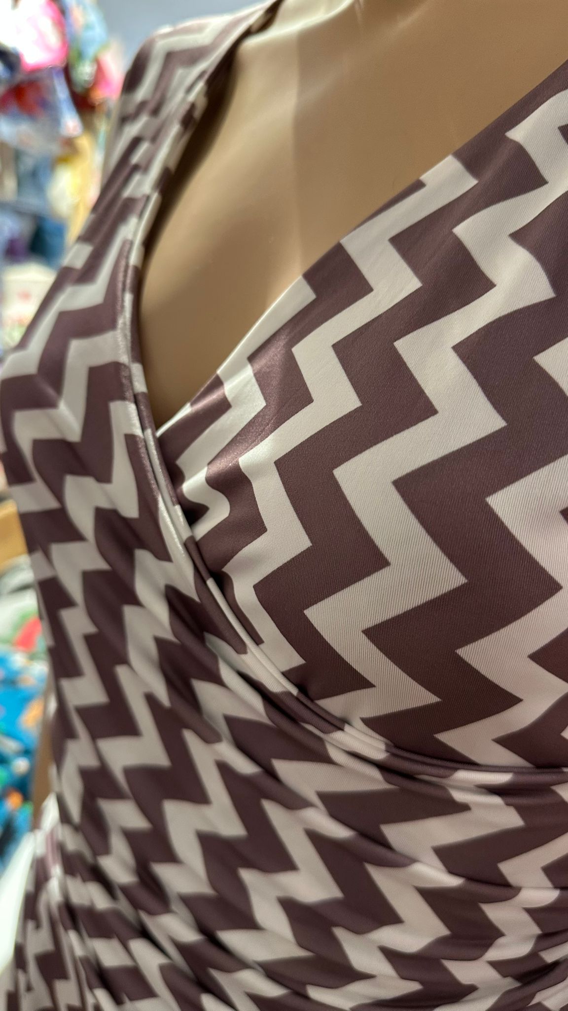 Marivie Summertime! Jumpsuit - Zigzag Braun
