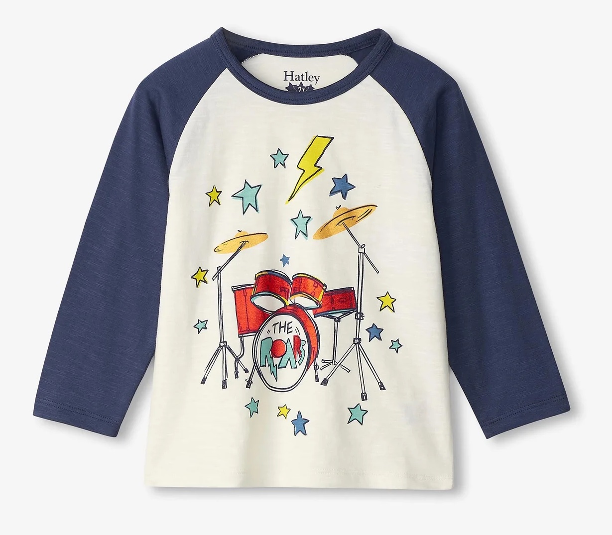 Hatley Langarm Raglan Shirt Drum Kit - Trommel Band - SALE Hatley Langarm Raglan Shirt Drum Kit - Trommel Band - SALE