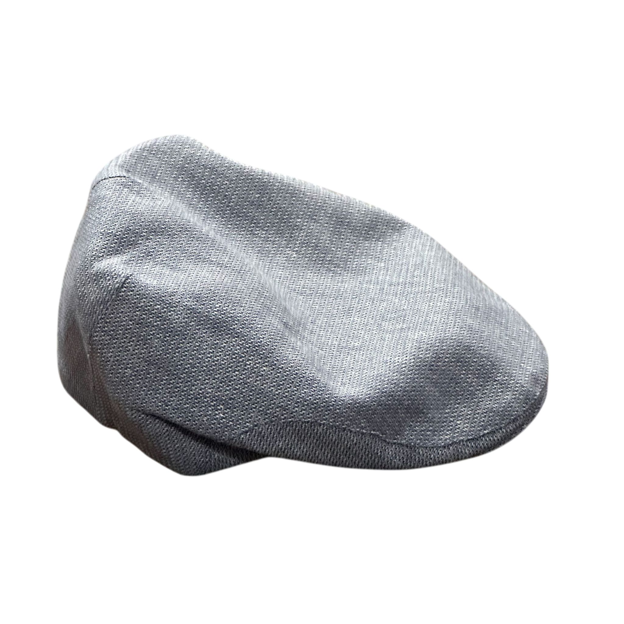 PURE PURE Schieber Mütze aus Leinen in Navy Blau Melange PURE PURE Schieber Mütze aus Leinen in Navy Blau Melange