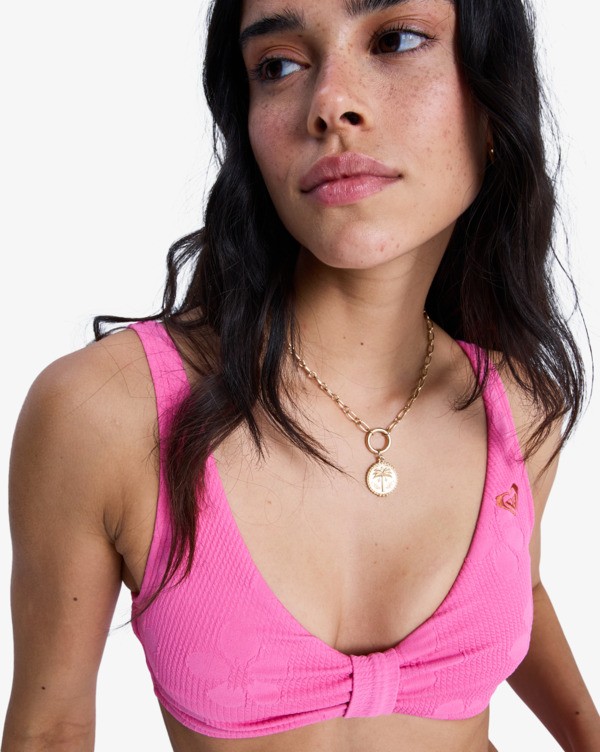 Roxy Paradise - Bikinitop in Sangria Sunset Rosa mit Bügeln für Frauen