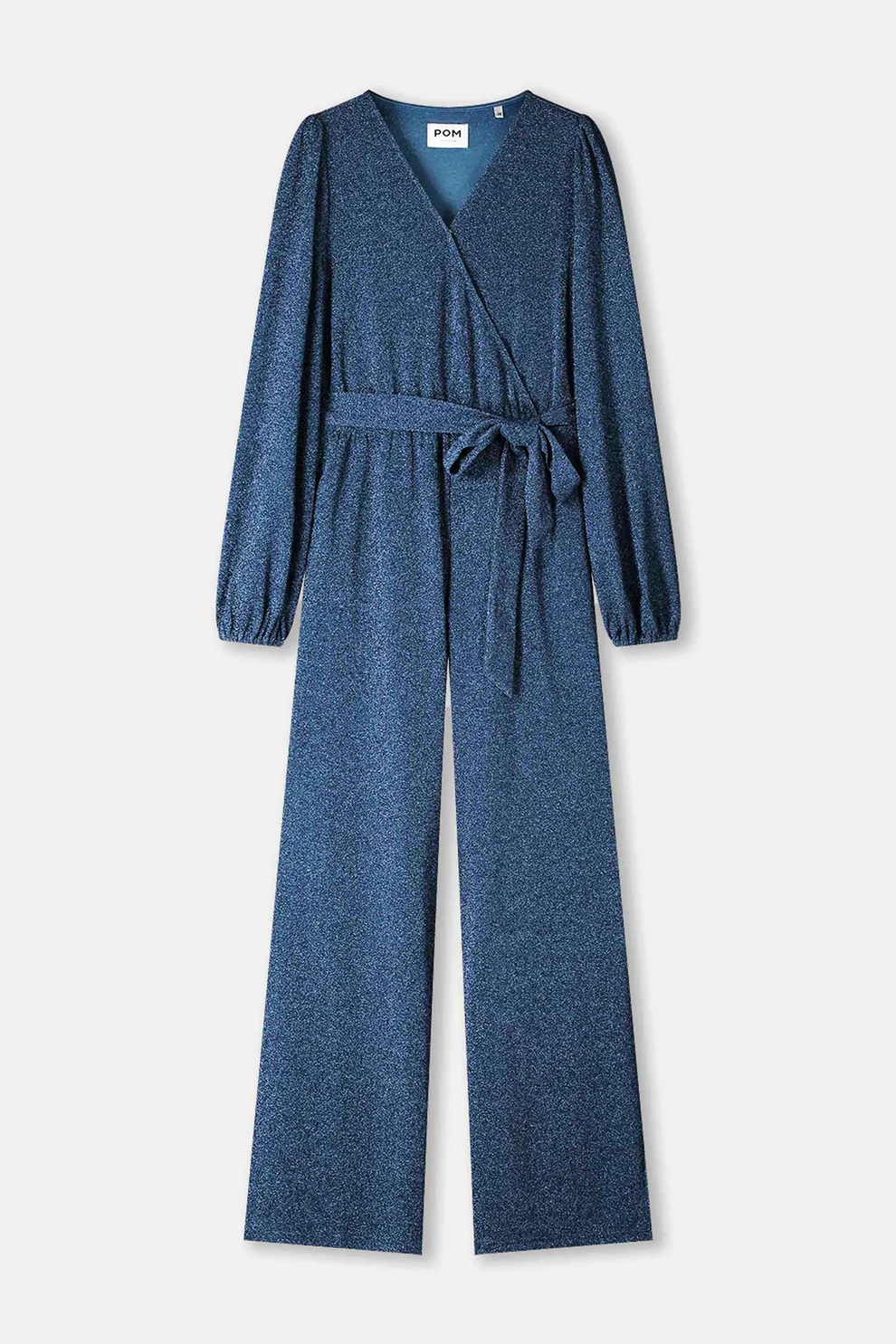 POM Amsterdam Jumpsuit in Dawn Blau Glitzer