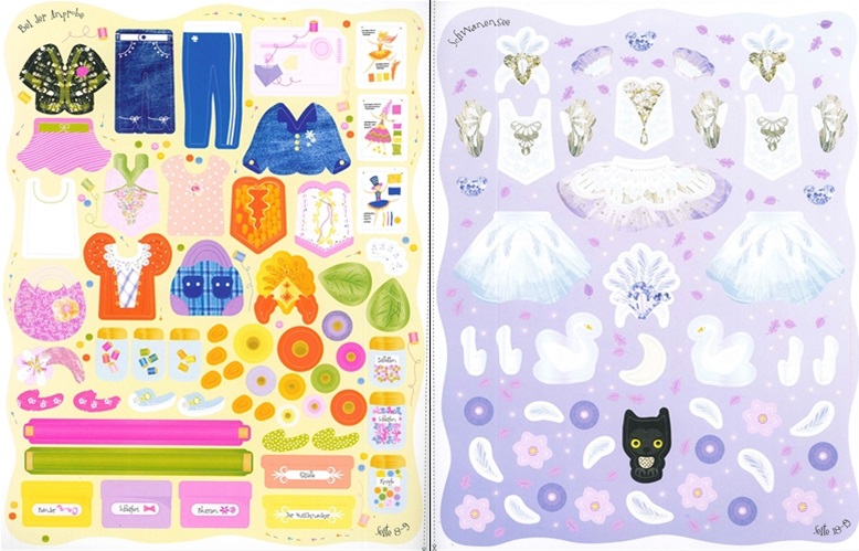 BALLET-STICKERBUCH-USBORNE Usborne Mein Anziehpuppen-Stickerbuch im Ballett