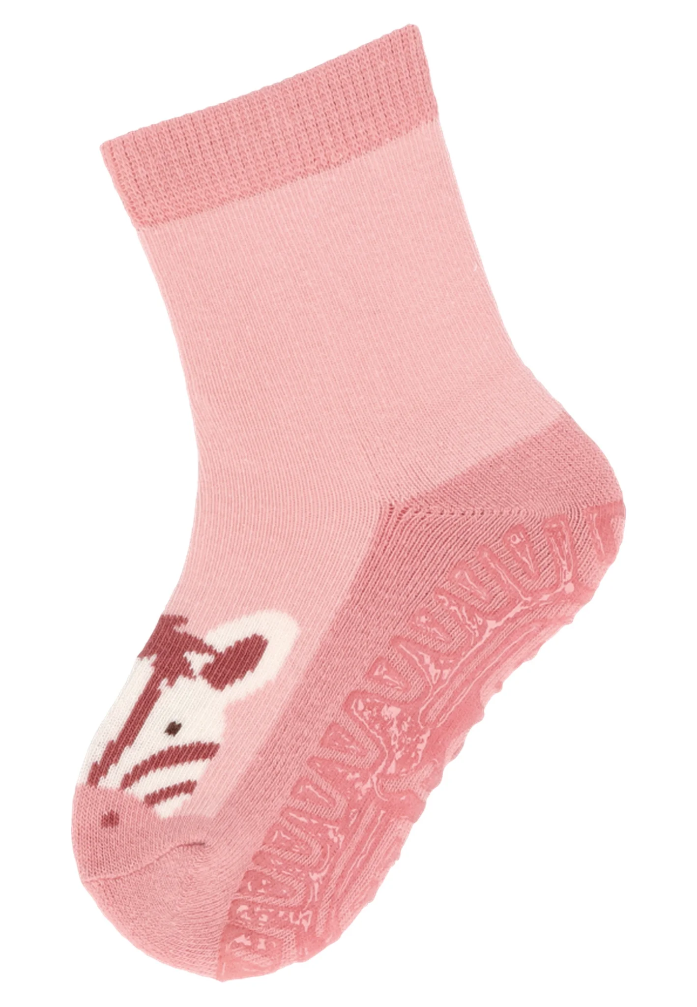 Sterntaler Fliesen Flitzer Air Stoppersocken - 2 Paar - Zebra in Rosa