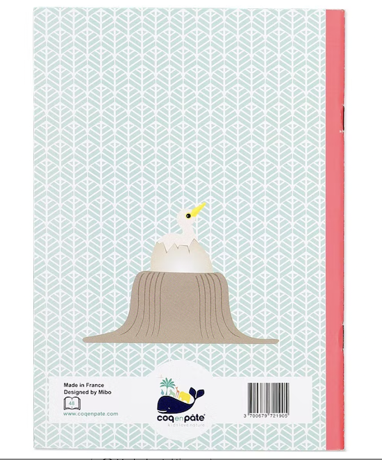 Coq en Påte A5 Notizbuch Flamingo - SALE