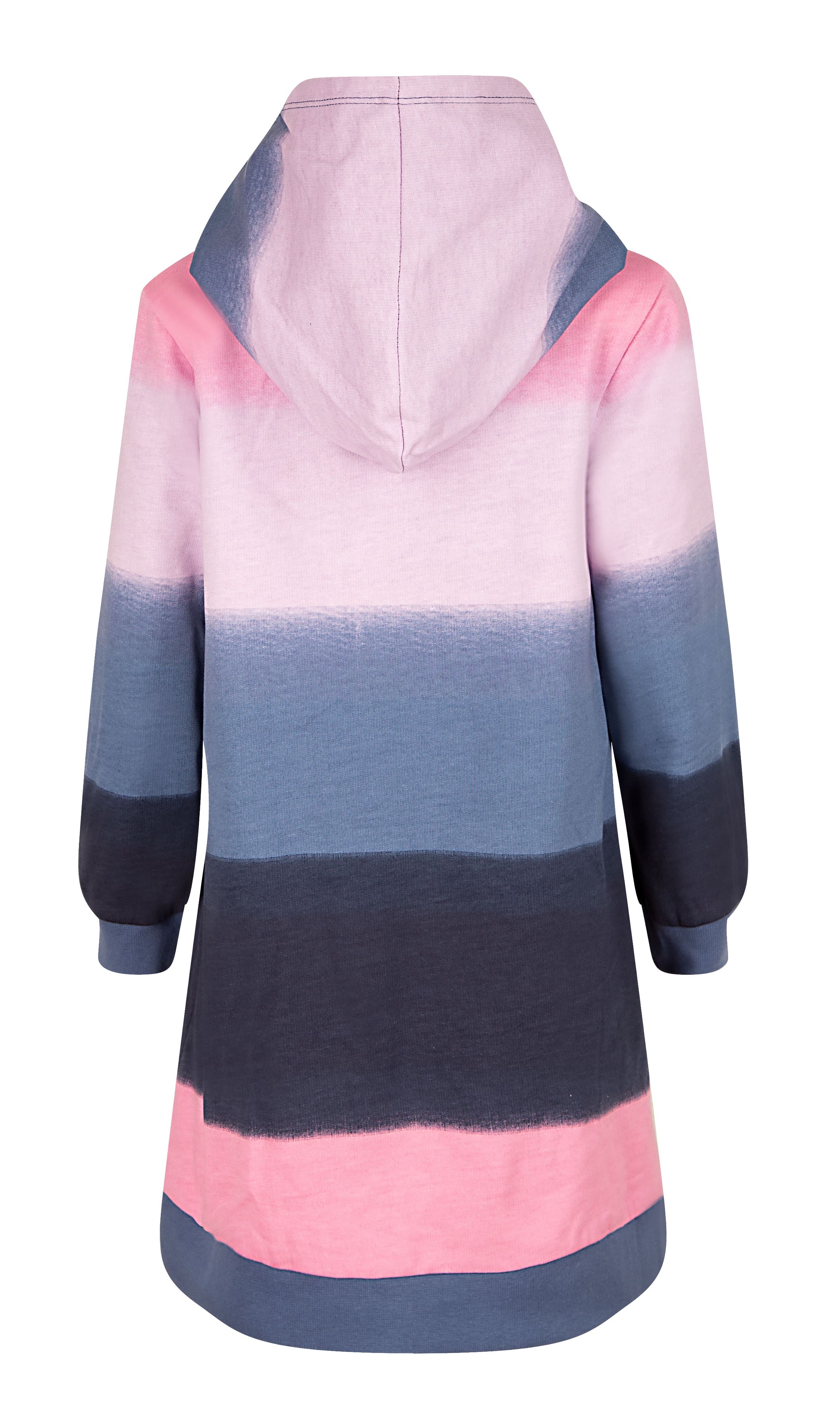Happy Girls Sweatshirt Hoody Kleid mit Batik Farbverlauf - Glitzer Schmetterling - SALE Happy Girls Sweatshirt Hoody Kleid mit Batik Farbverlauf - Glitzer Schmetterling - SALE