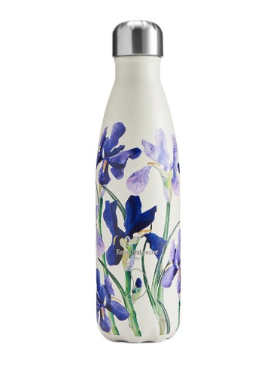 Chillys Emma Bridgewater Edelstahl Thermos Flasche Blue Iris Blumen 500 ml Chillys Emma Bridgewater Edelstahl Thermos Flasche Blue Iris Blumen 500 ml