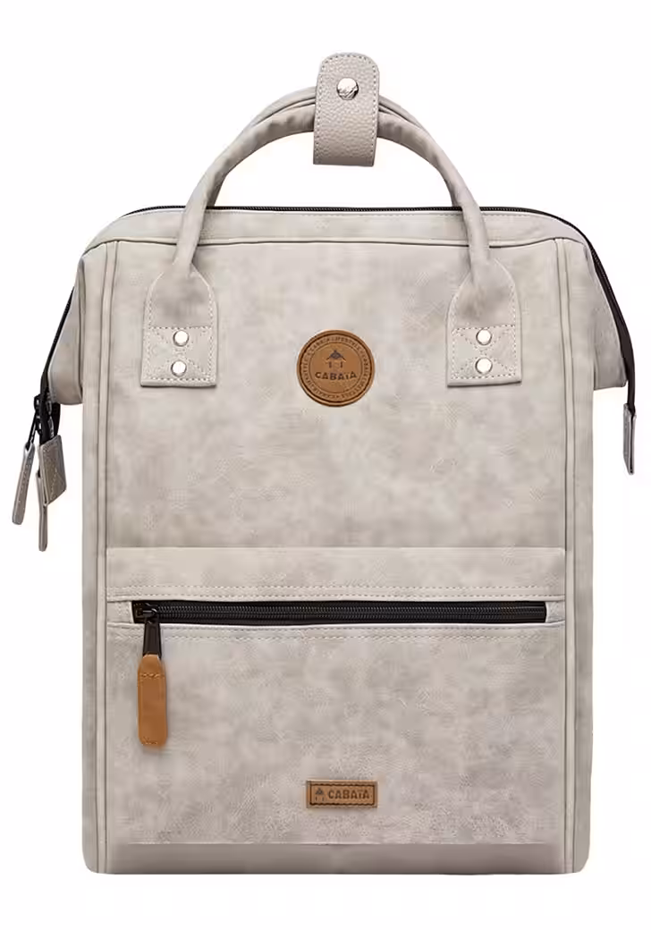 Cabaia Rucksack REIMS Medium mit Laptop-Fach - Grau Nubuk Vegan Cabaia Rucksack REIMS Medium mit Laptop-Fach - Grau Nubuk Vegan