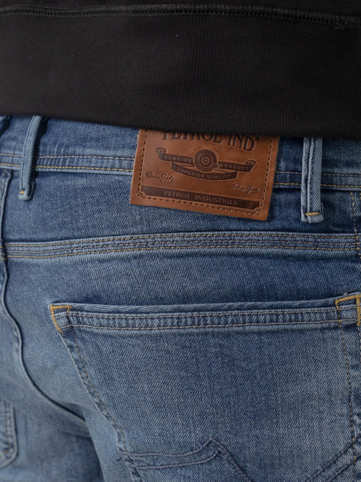 riley_5751_l32_riley_5751_04 Petrol Industries Riley Regular Jeans in Medium Blue Denim