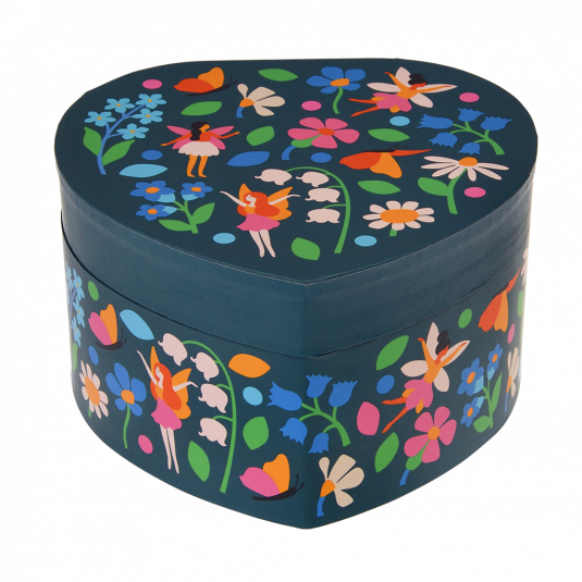 Rex London Schmuckbox Herzform - Feen - Fairies in the Garden
