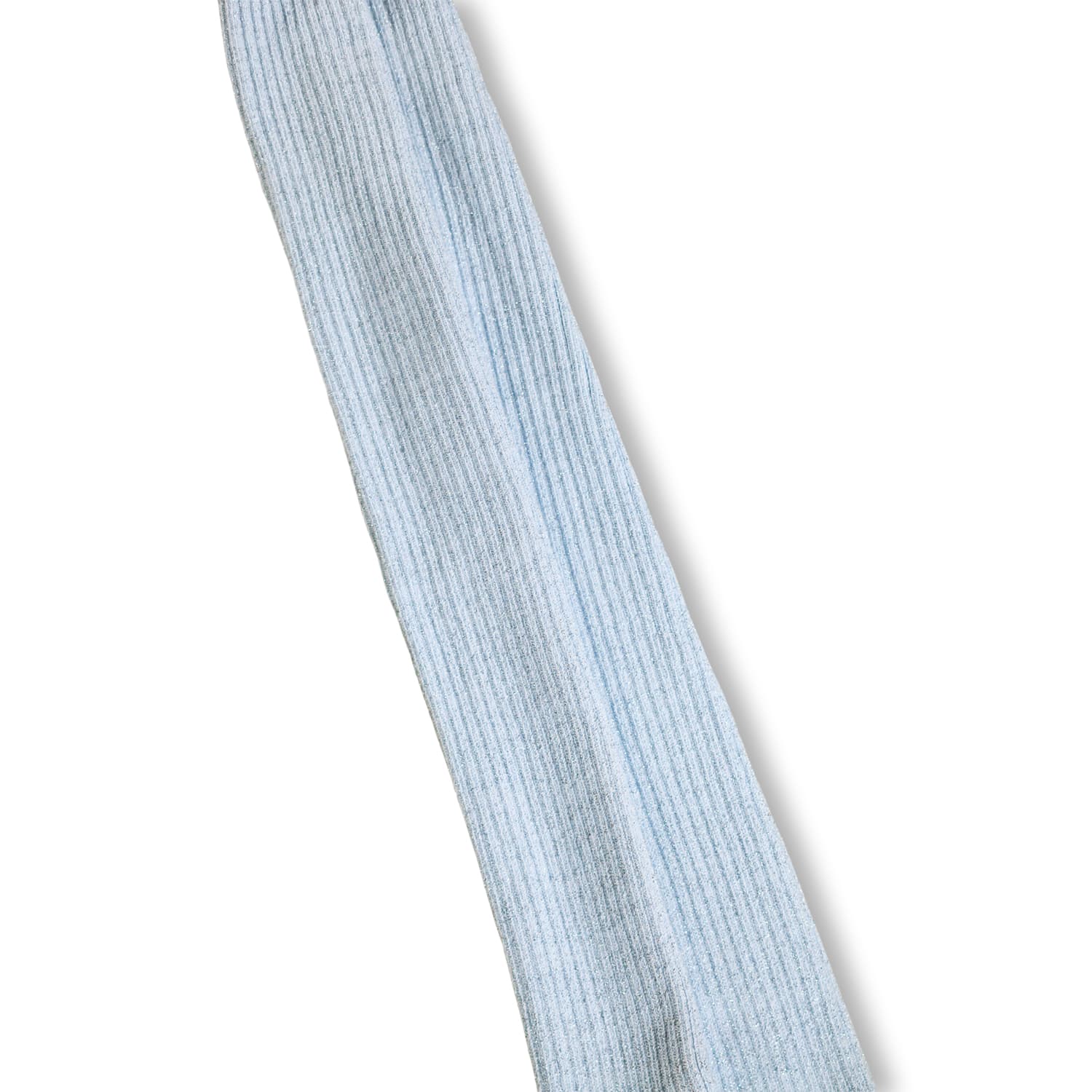 Molo Glitzer Strumpfhosen Baumwolle Mischung Gerippt - Morning Sky Blau Molo Glitzer Strumpfhosen Baumwolle Mischung Gerippt - Morning Sky Blau