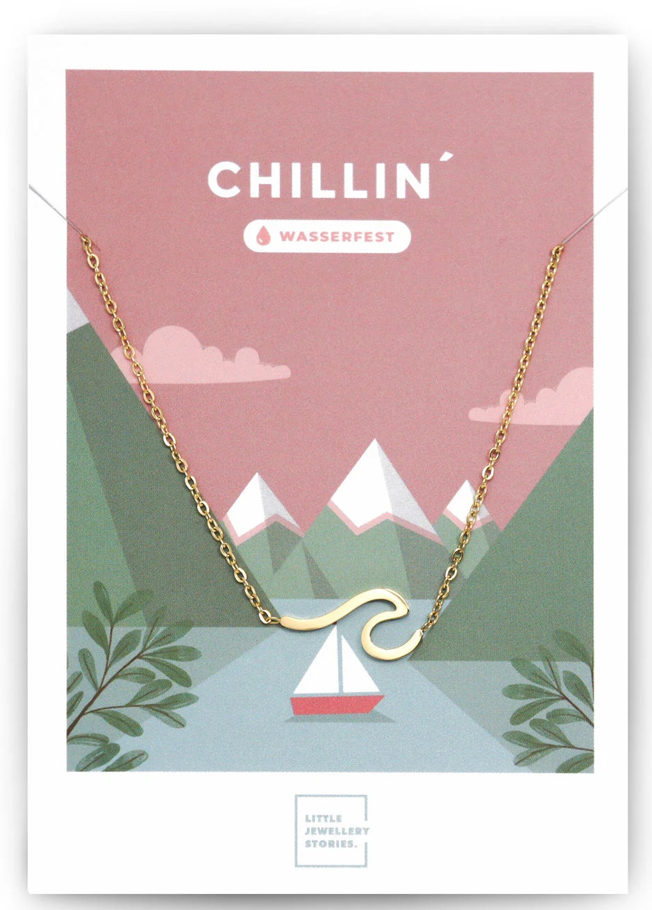 AIMI Halskette Chillin in Gold 