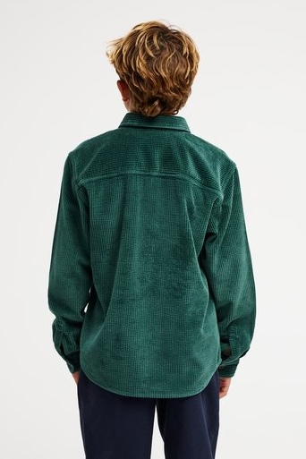 Quiksilver Venture Cord Hemd in Waldgrün