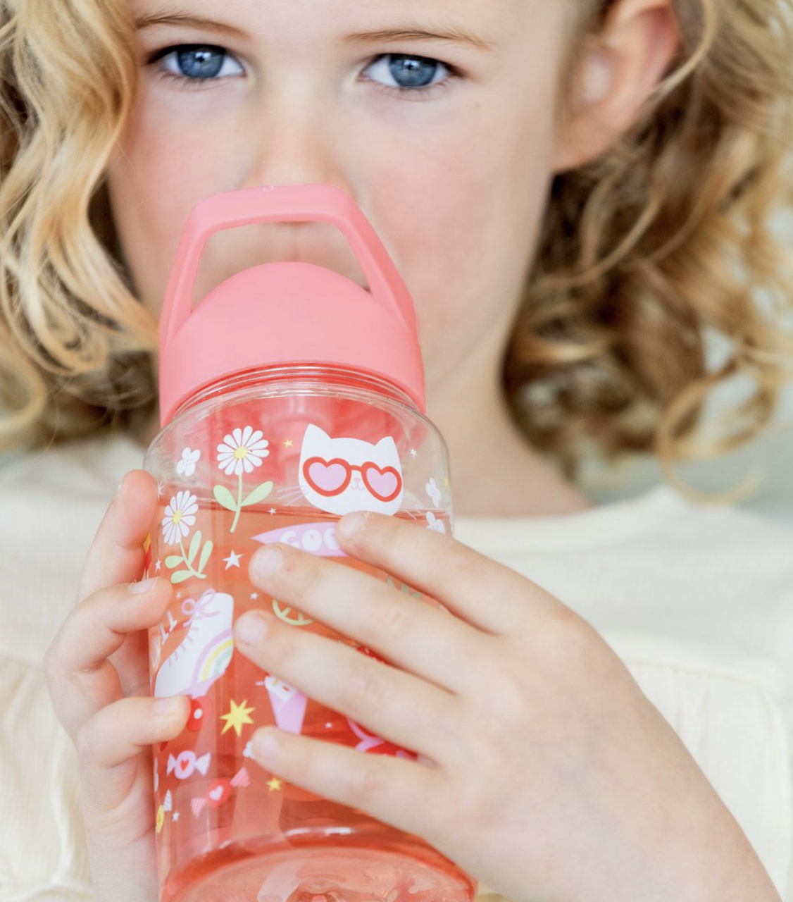 A Lovely Little Company Trinkflasche mit Strohhalm - Fun A Lovely Little Company Trinkflasche mit Strohhalm - Fun