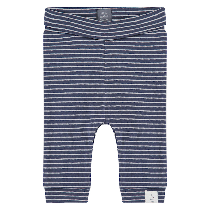 Babyface Baby Jersey Hose - Navy Gestreift - SALE