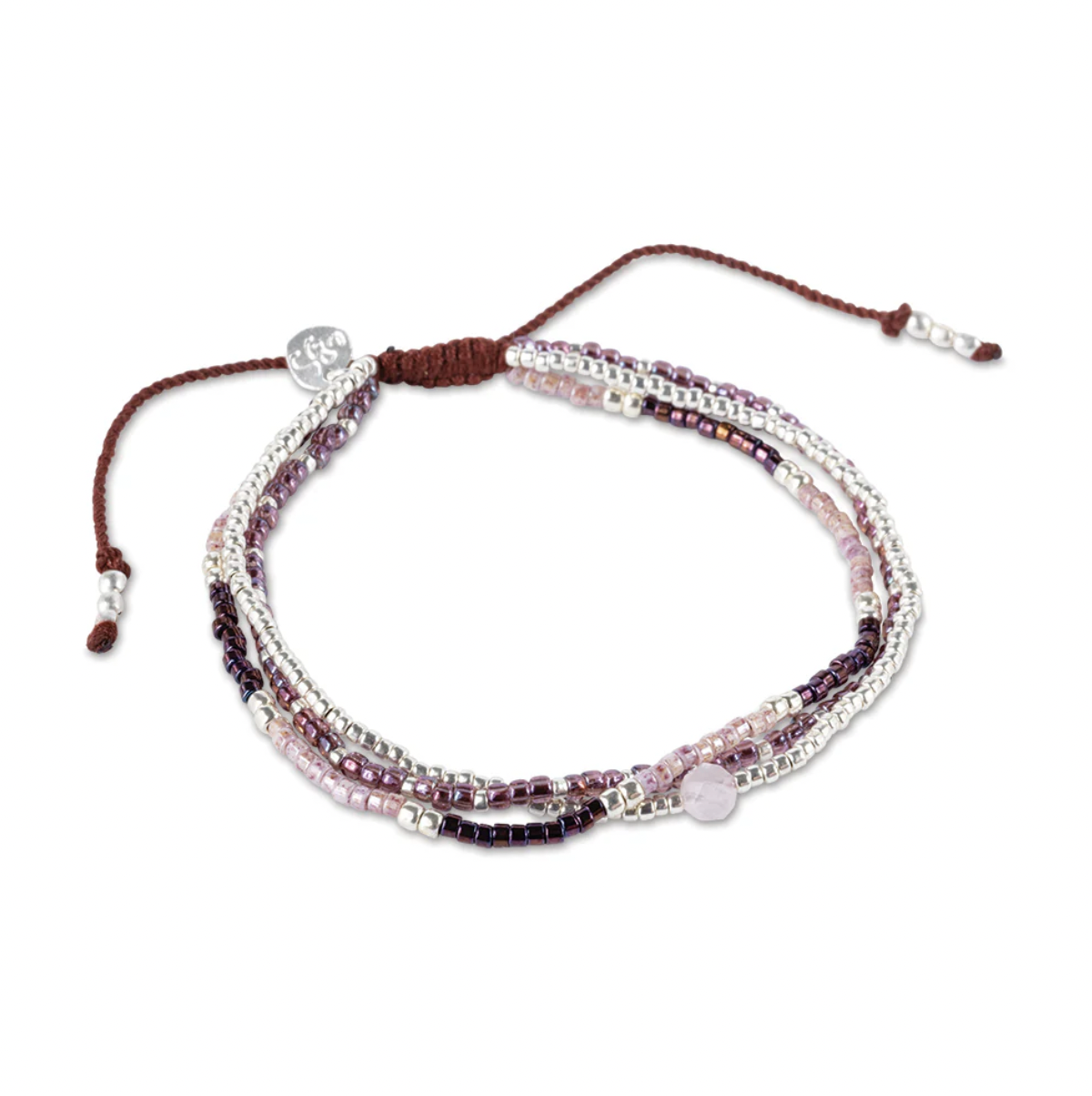 A Beautiful Story Reflection Rosenquarz Armband