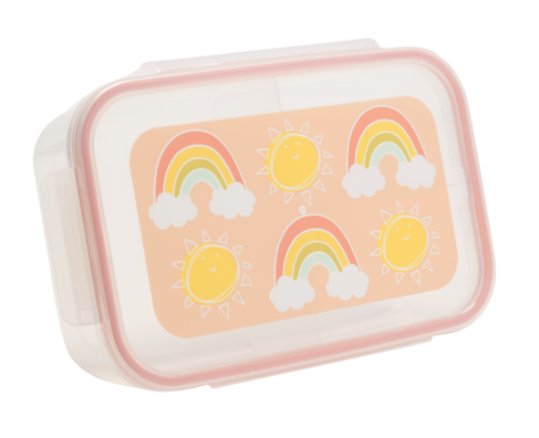 SugarBooger Bento Box - Brotzeitbox Rainbows & Sunshine - Regenbogen