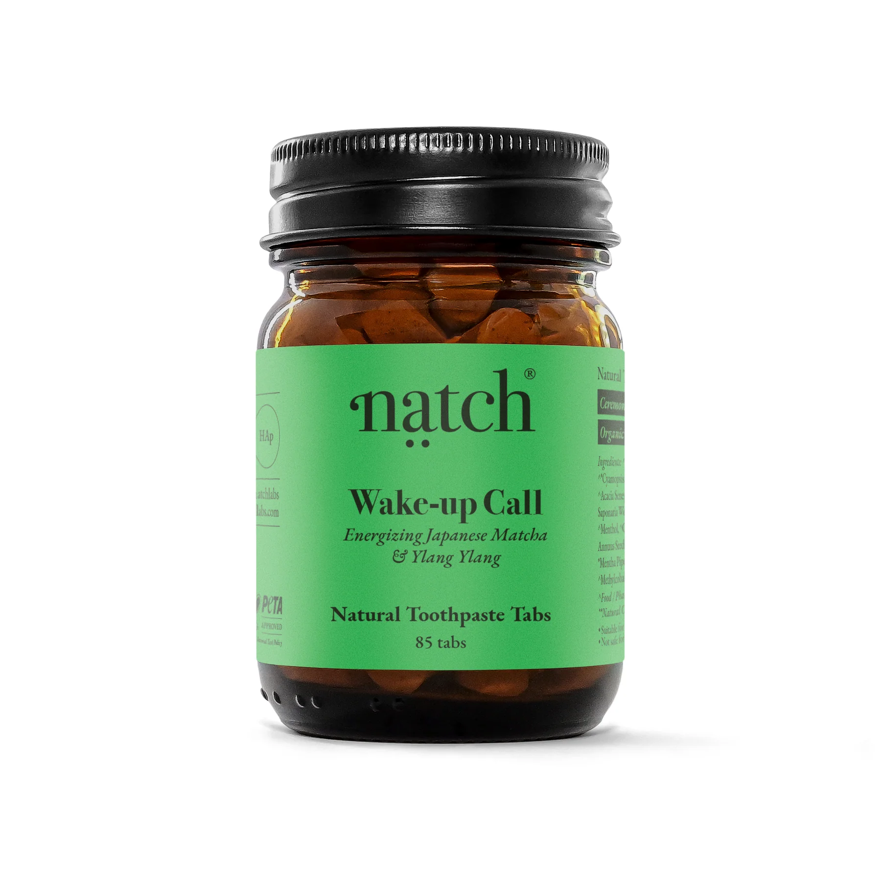 NATCH Zahnpasta-Tabletten für ein frisches, rundum sauberes Gefühl - Wake-up Call