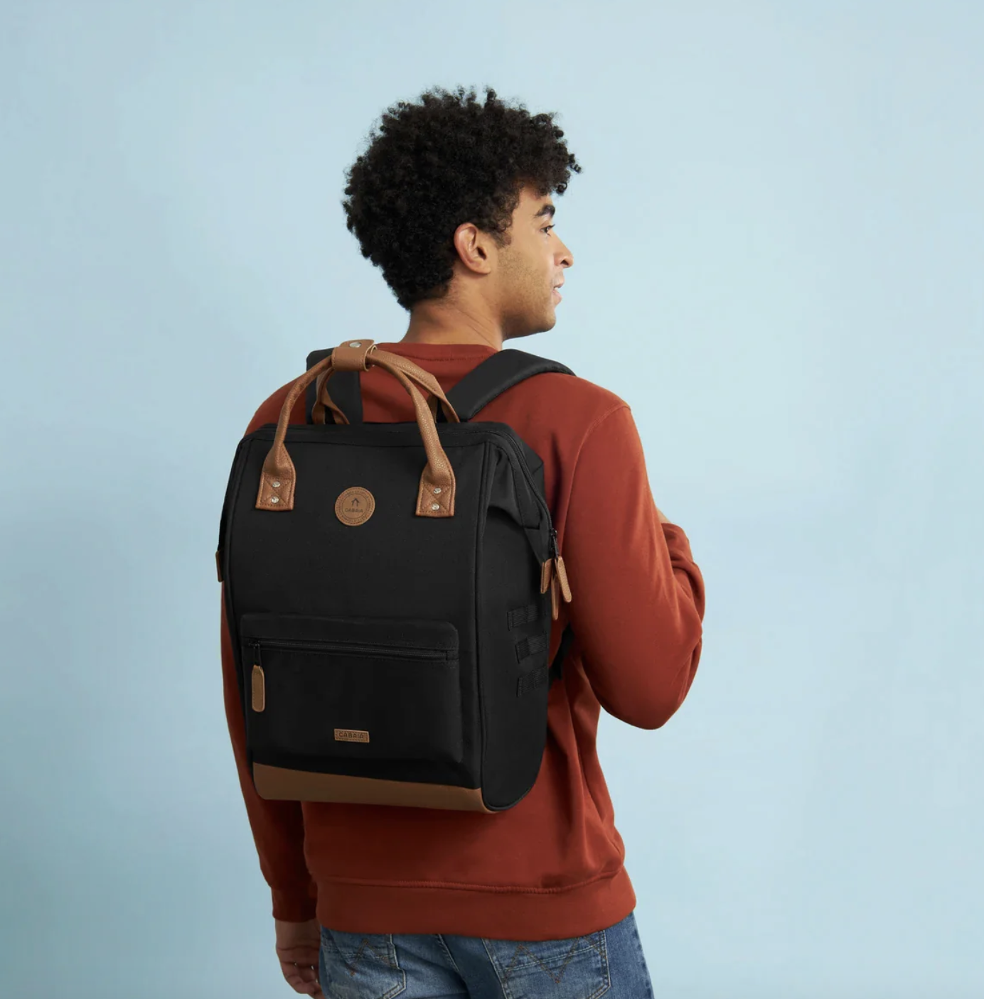 Cabaia Rucksack Cologne Large mit Laptop-Fach in Schwarz Cabaia Rucksack Cologne Large mit Laptop-Fach in Schwarz