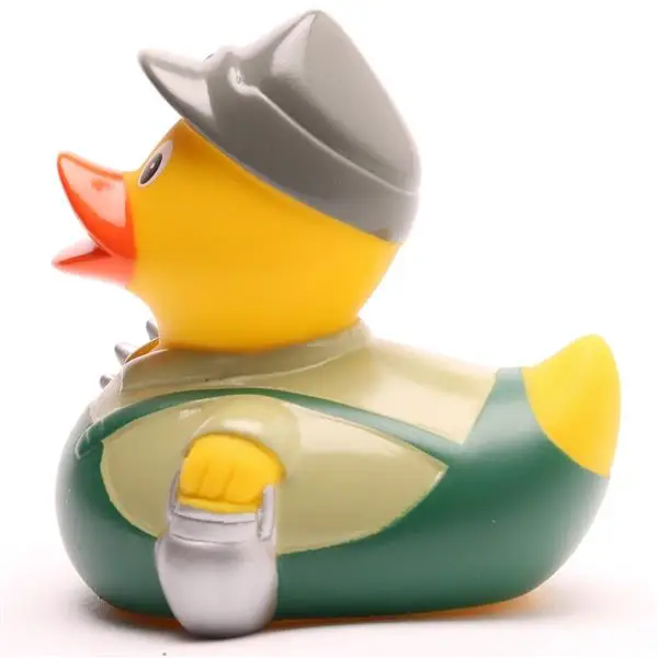 Lanco Duck - Naturkautschuk Badeente Gummiente - Landwirt