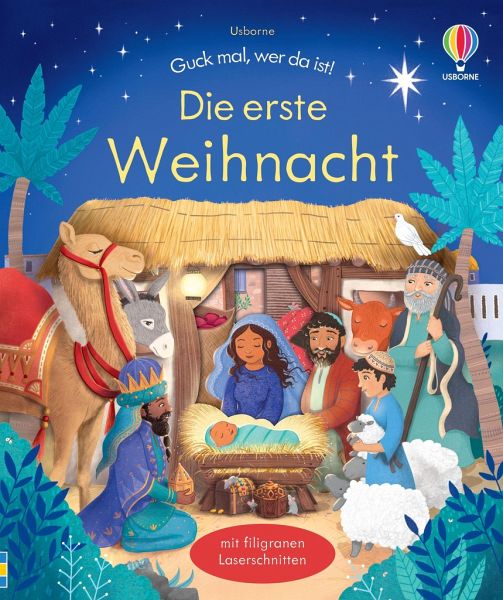 Die-erste-Weihnacht Usborne Guck mal, wer da ist! - Die erste Weihnacht