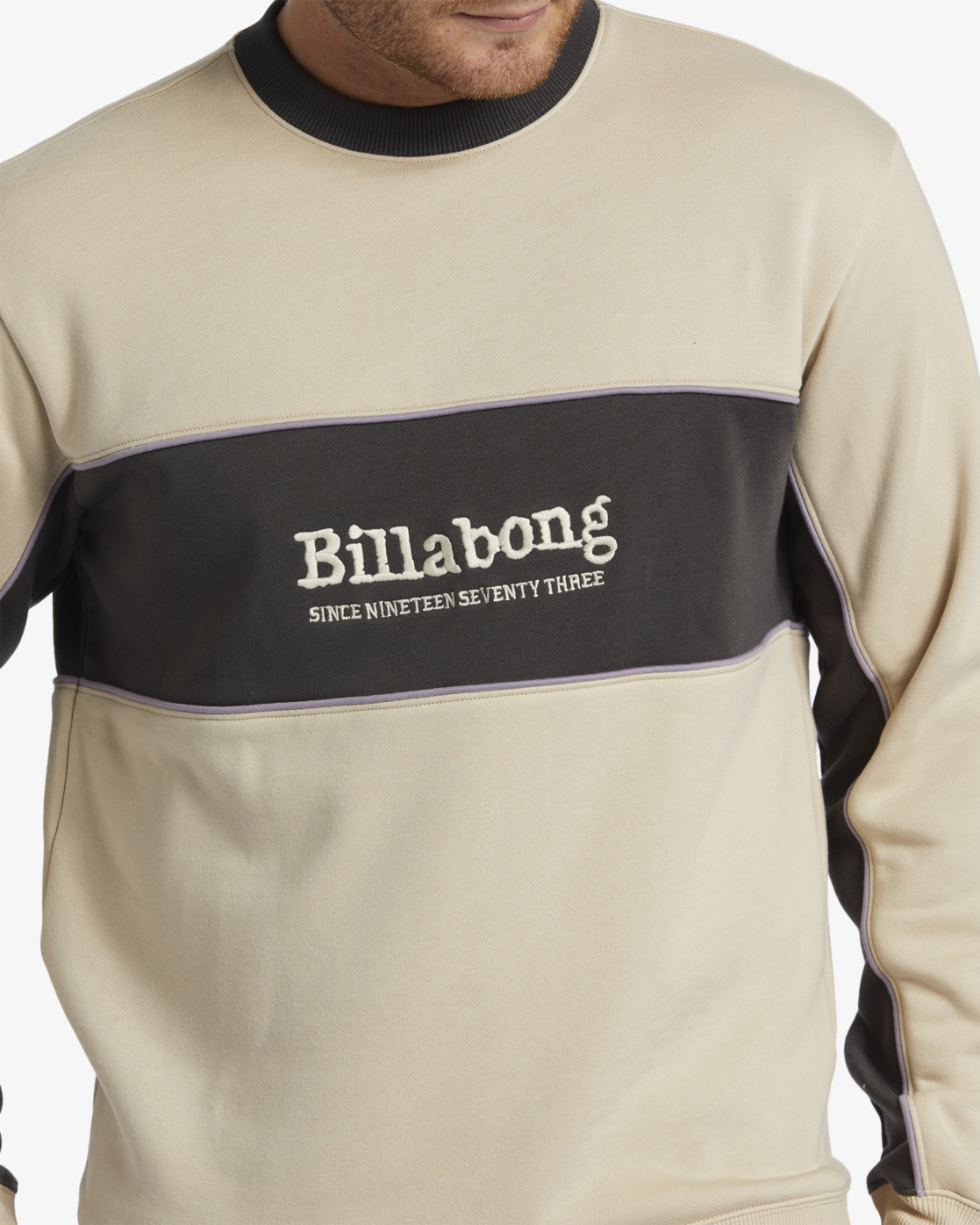 Billabong Project Pullover für Männer - Chino/Creme-Braun - SALE