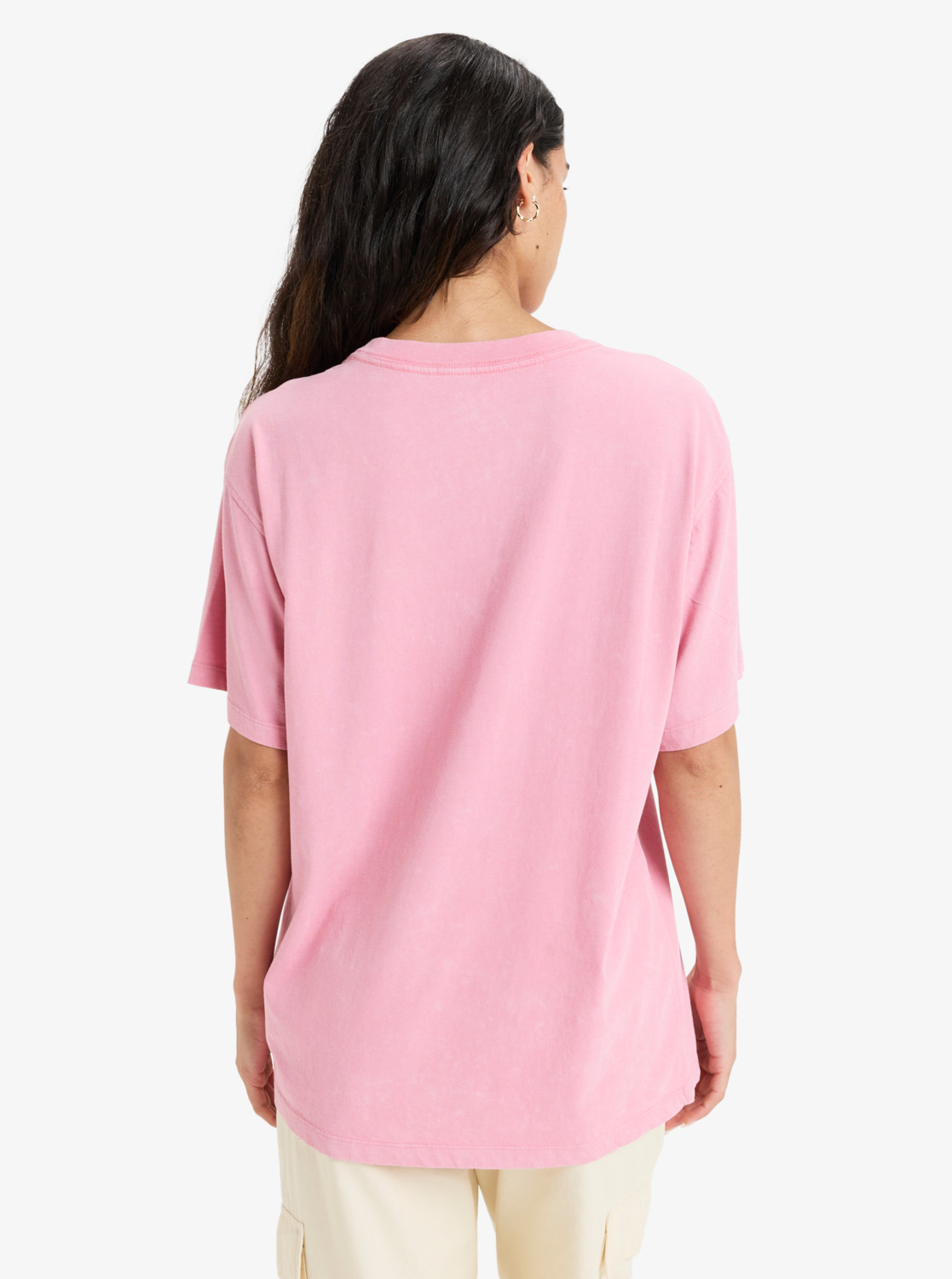 Roxy Sunnyoversize - T-Shirt für Frauen in Orchid Smoke/Rosa - SALE
