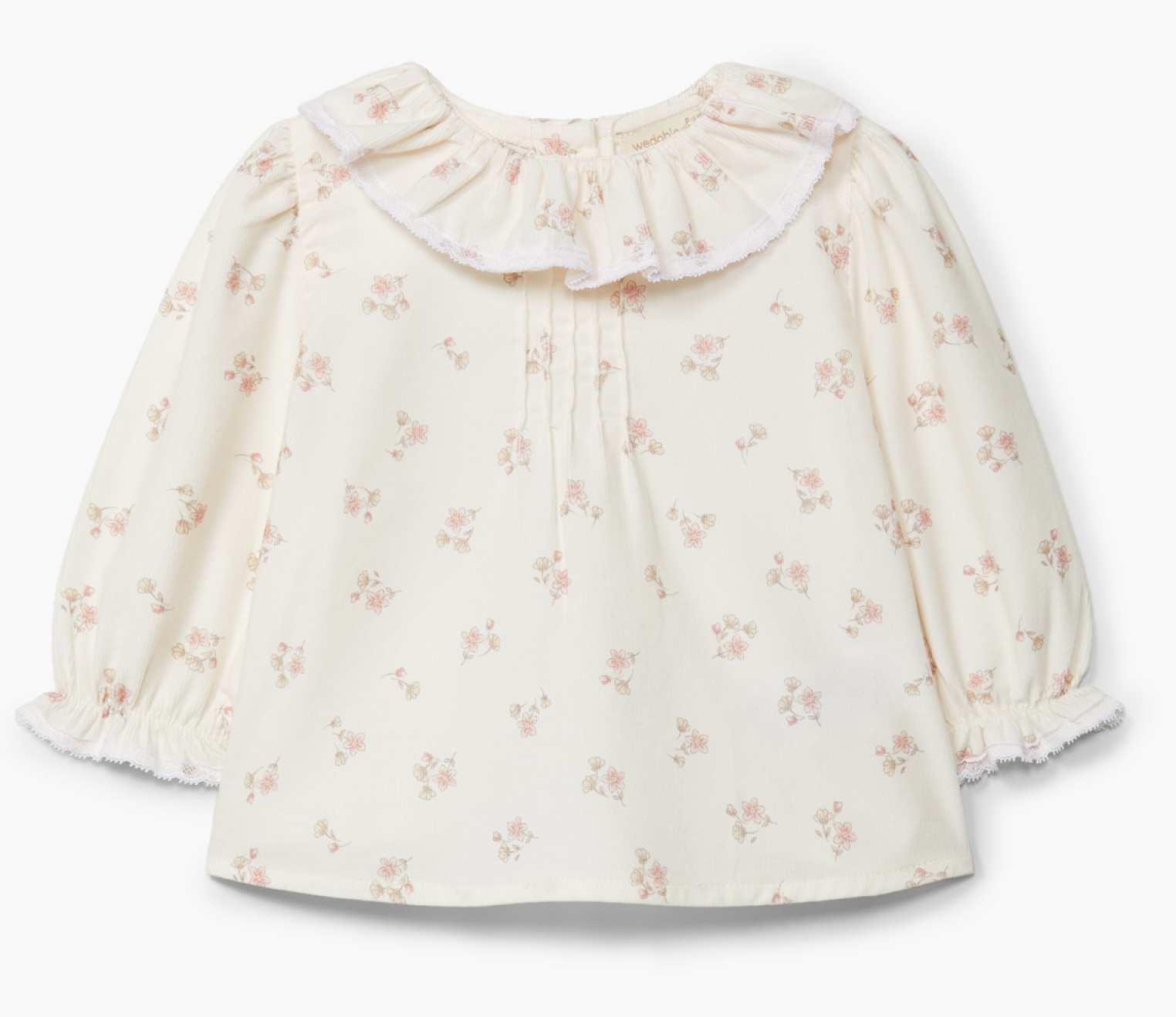 wedoble Bombazine Bluse in Creme mit Blumen 