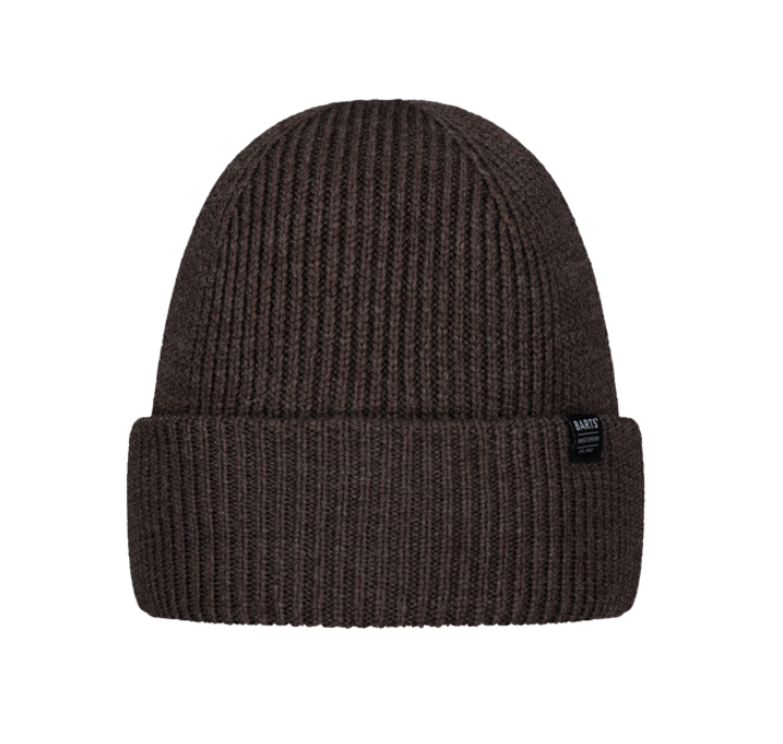 Barts Makalun Unisex Premium Merinowolle Mütze - dark brown/Dunkelbraun