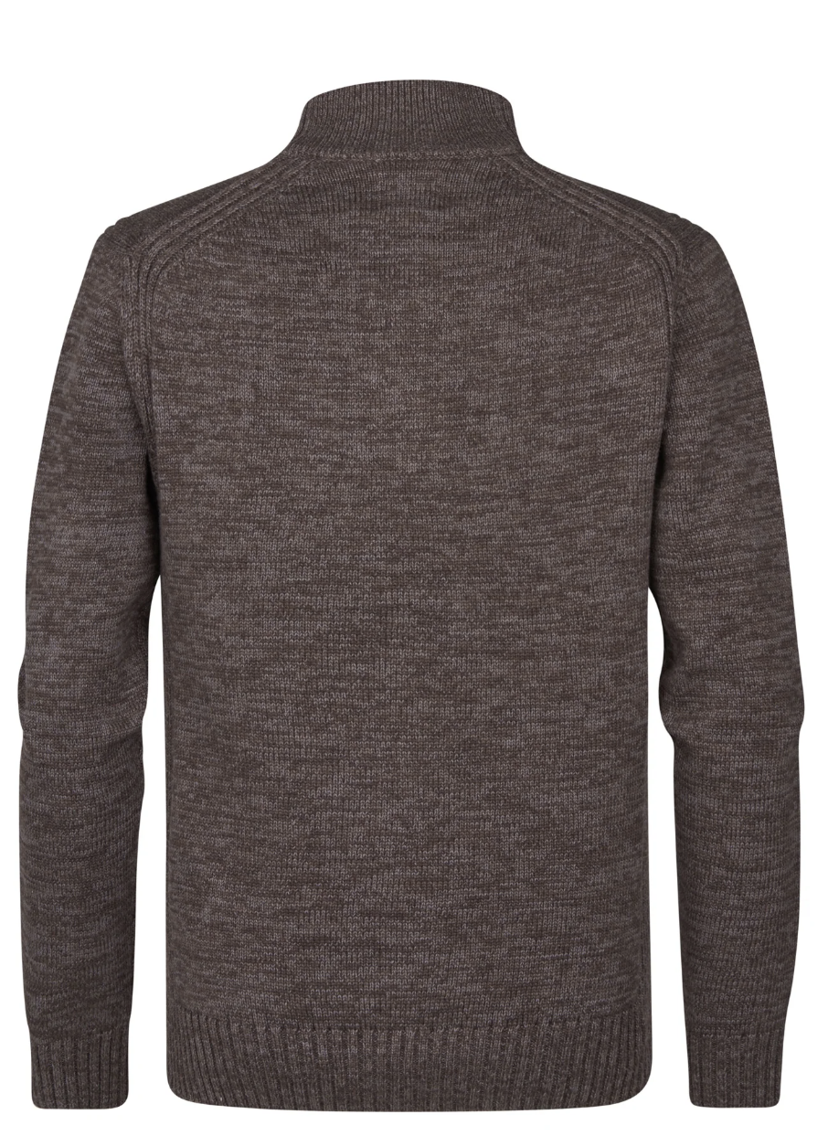 Petrol Industries Herren Strickpullover Logan in Braun