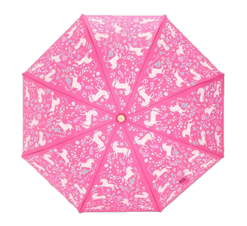 Hatley Regenschirm Unicorn Forest in Pink - Einhorn Wald