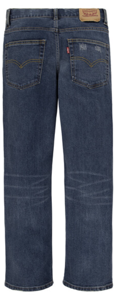 Levi's Jungs Authentic Straight Stretch Jeans - in Blau Levi's Jungs Authentic Straight Stretch Jeans - in Blau