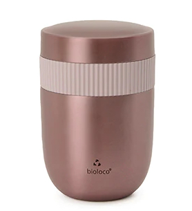 chic mic bioloco sky Edelstahl lunchpot - rose gold