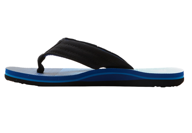 Quiksilver Molokai Layback Flip Flop Sandale für Jungs - Blaue Streifen