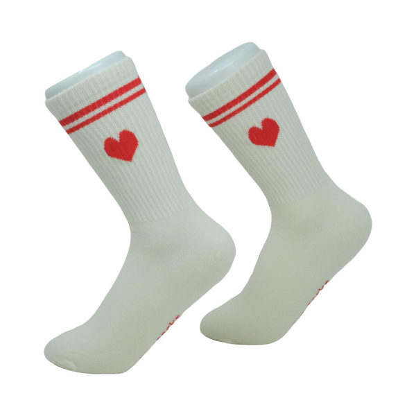 Lua Socken Sporty - Two Hearts Socks - Herzen Rot
