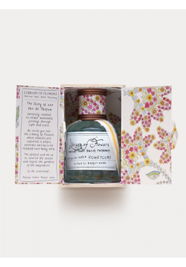 17c2-open-600x860 Library of Flowers Honeycomb Eau de Parfum 50ml - SALE
