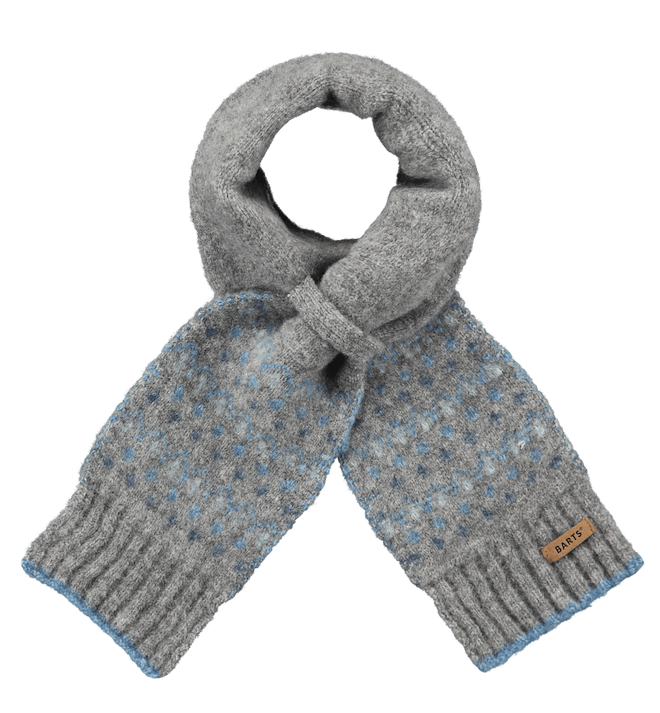 0464_jalem-scarf_19_1 Barts Jalem Norweger Strickschal in Grau & Blau