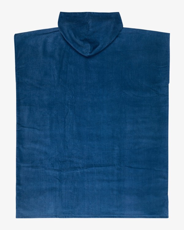 Billabong Umziehhandtuch Poncho zum umziehen - Unisex mit Kapuze in Real Teal Blau