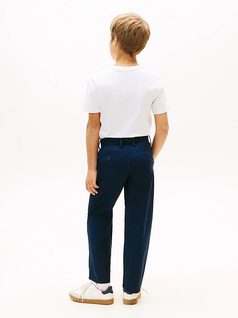 Tommy Hilfiger Jungs Baggy Chino in Navy Tommy Hilfiger Jungs Baggy Chino in Navy
