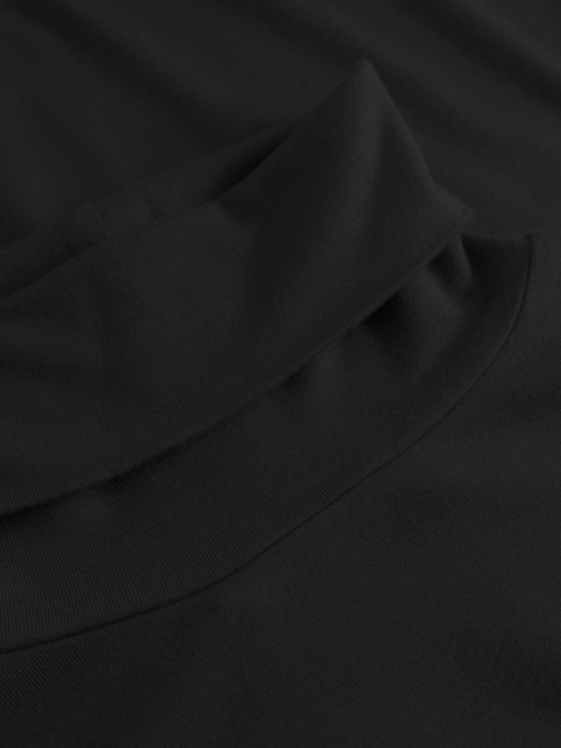 Mademoiselle YeYe Stay Forever Viskose Rolli in Schwarz