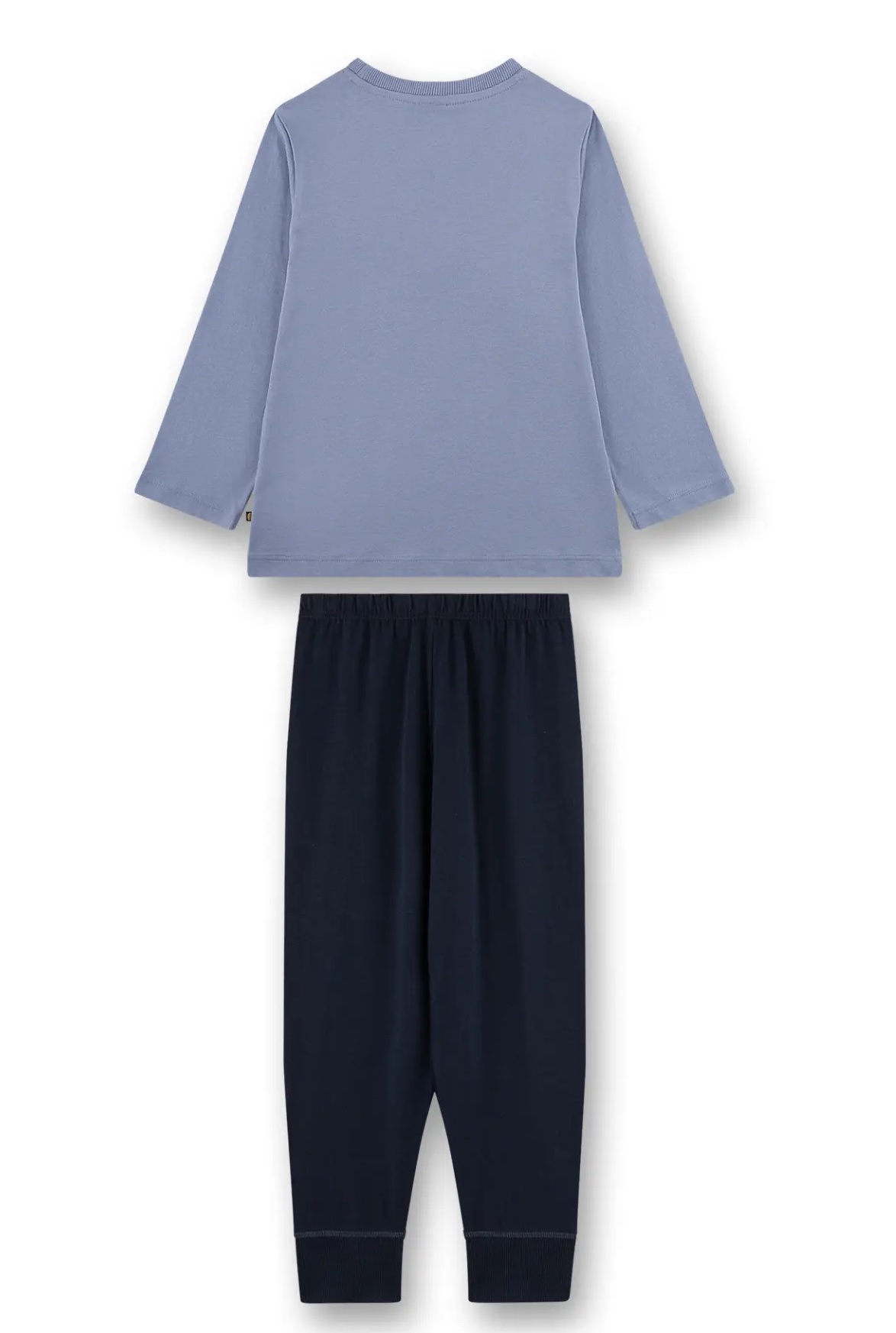 Sanetta Jungs Pyjama Schlafanzug in Navy & Dusty Blau - Mammut