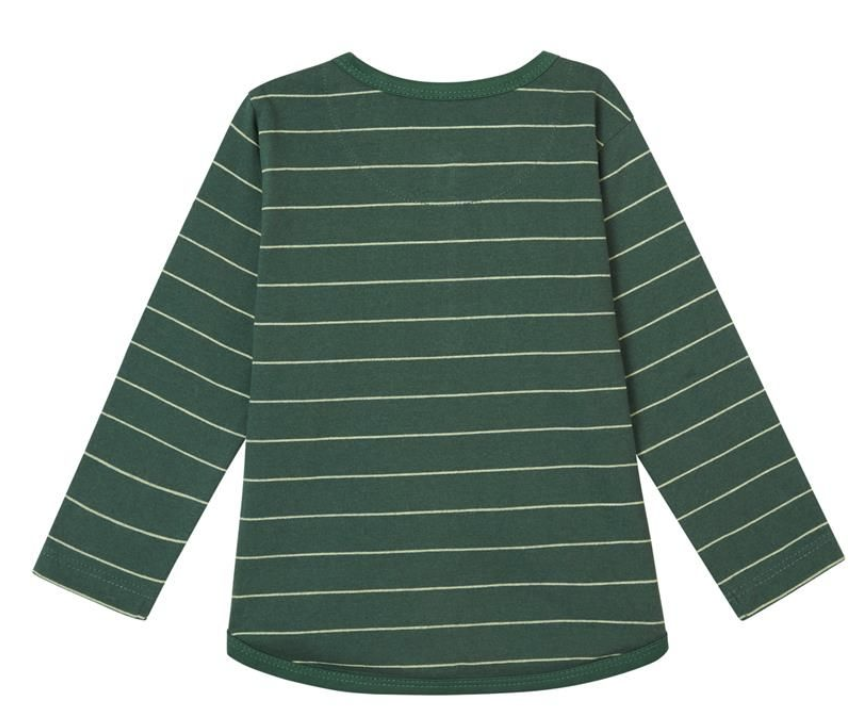 Noppies Baby Jungs Langarm Shirt Groslayn in Grün gestreift Noppies Baby Jungs Langarm Shirt Groslayn in Grün gestreift