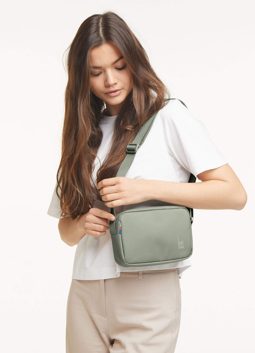 GOT BAG Crossbody BAG SMALL in Bass Grün 