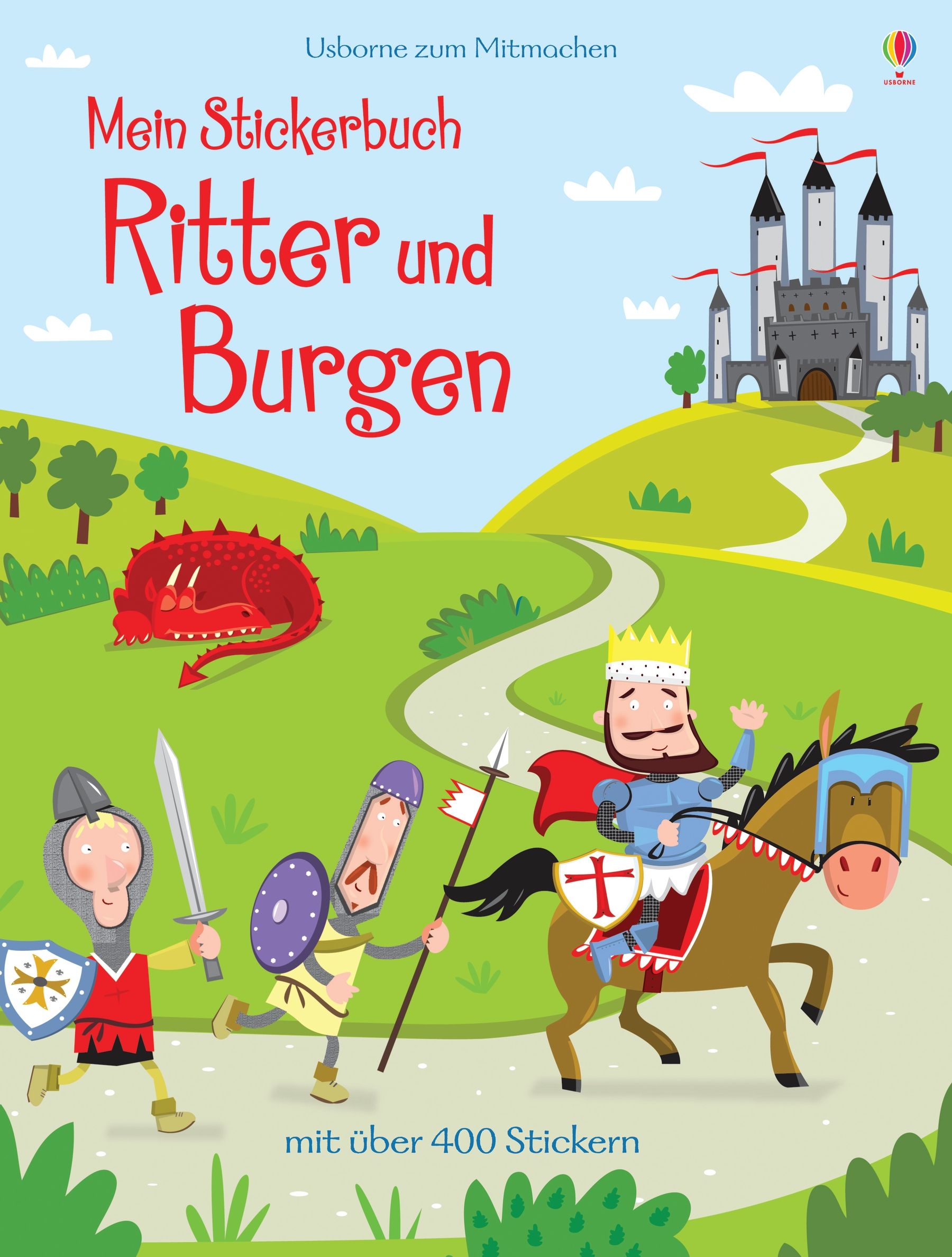 Usborne Mein Stickerbuch - Ritter und Burgen