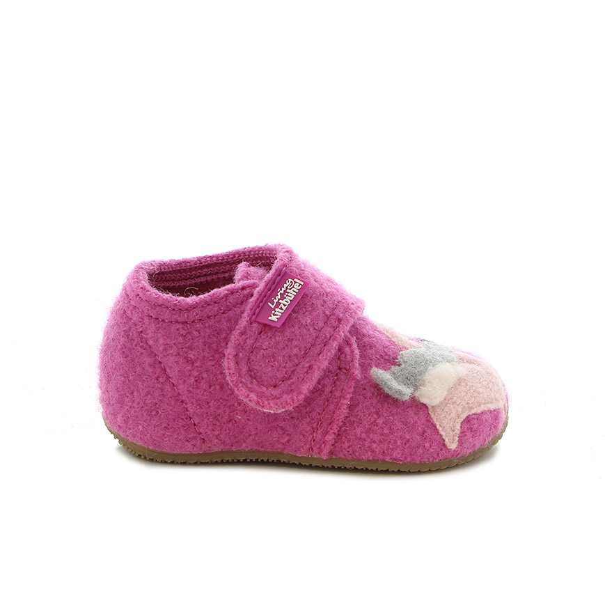 Living Kitzbühel Wollfitz Hausschuhe - Pink Flamingo - SALE