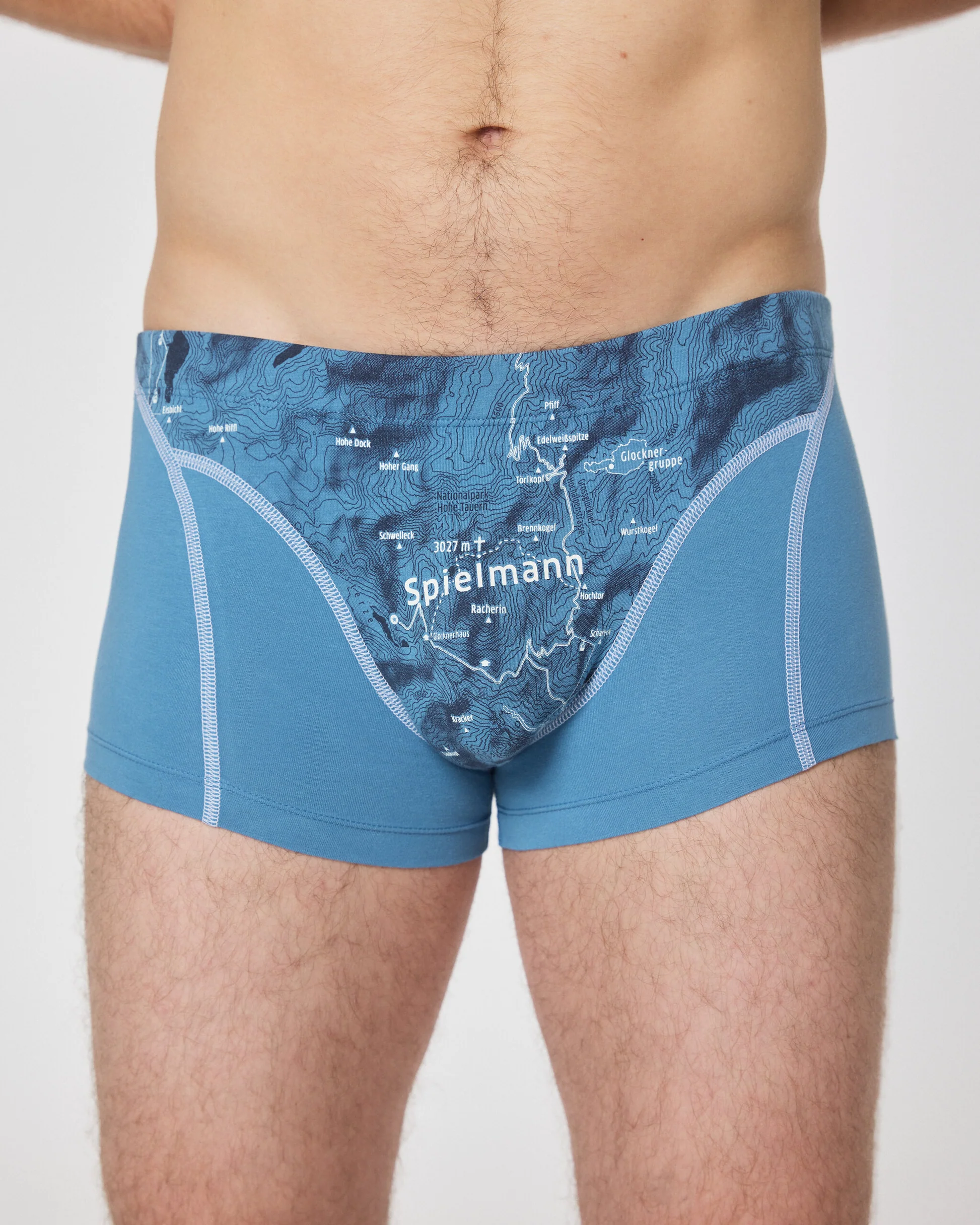 ESFE Alpine Bio-Wäsche Herren Boxer in Himmelblau - SPIELMANN