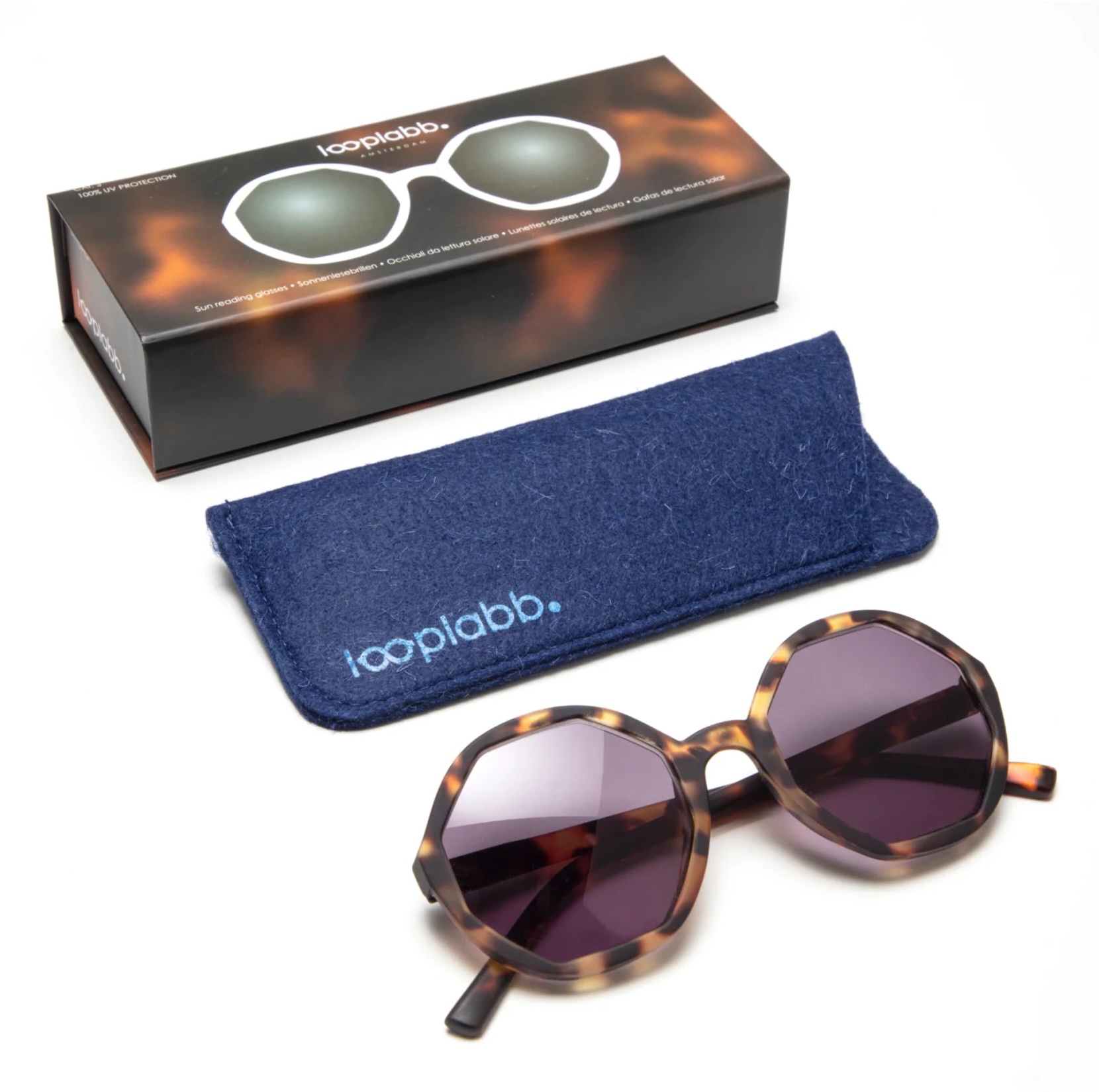 looplabb. Sonnen-Lesebrille LOLITA SUN in Turtle looplabb. Sonnen-Lesebrille LOLITA SUN in Turtle