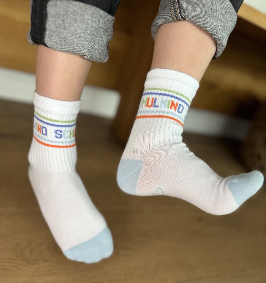 My Day My Dream Schulkind Socken in Blau & Grün My Day My Dream Schulkind Socken in Blau & Grün