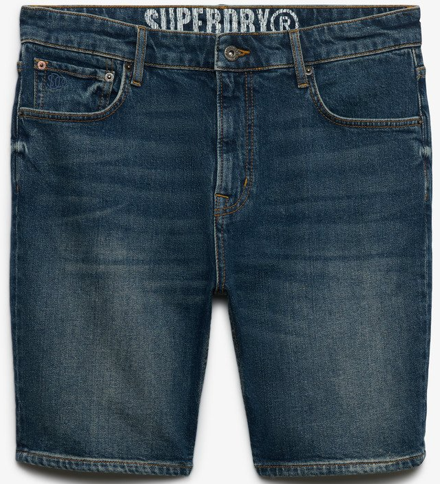 Superdry Herren Vintage Straight Jeans Short