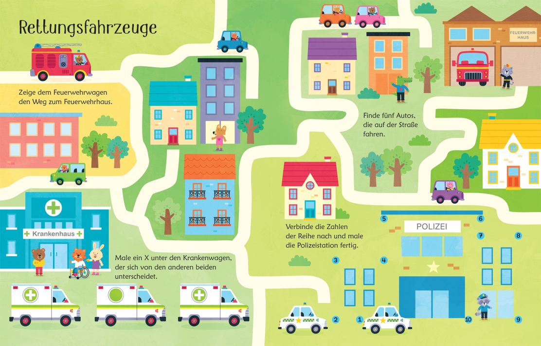 Usborne Mein Wisch-und-weg-Buch: Fahrzeuge